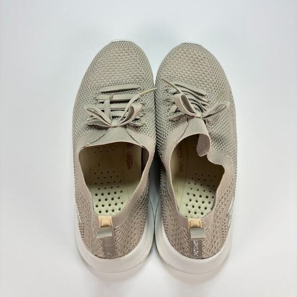 Skechers Ultra Flex Statements Taupe Comfort Walking Shoes 12841 Women's Size 10 - Picture 6 of 12